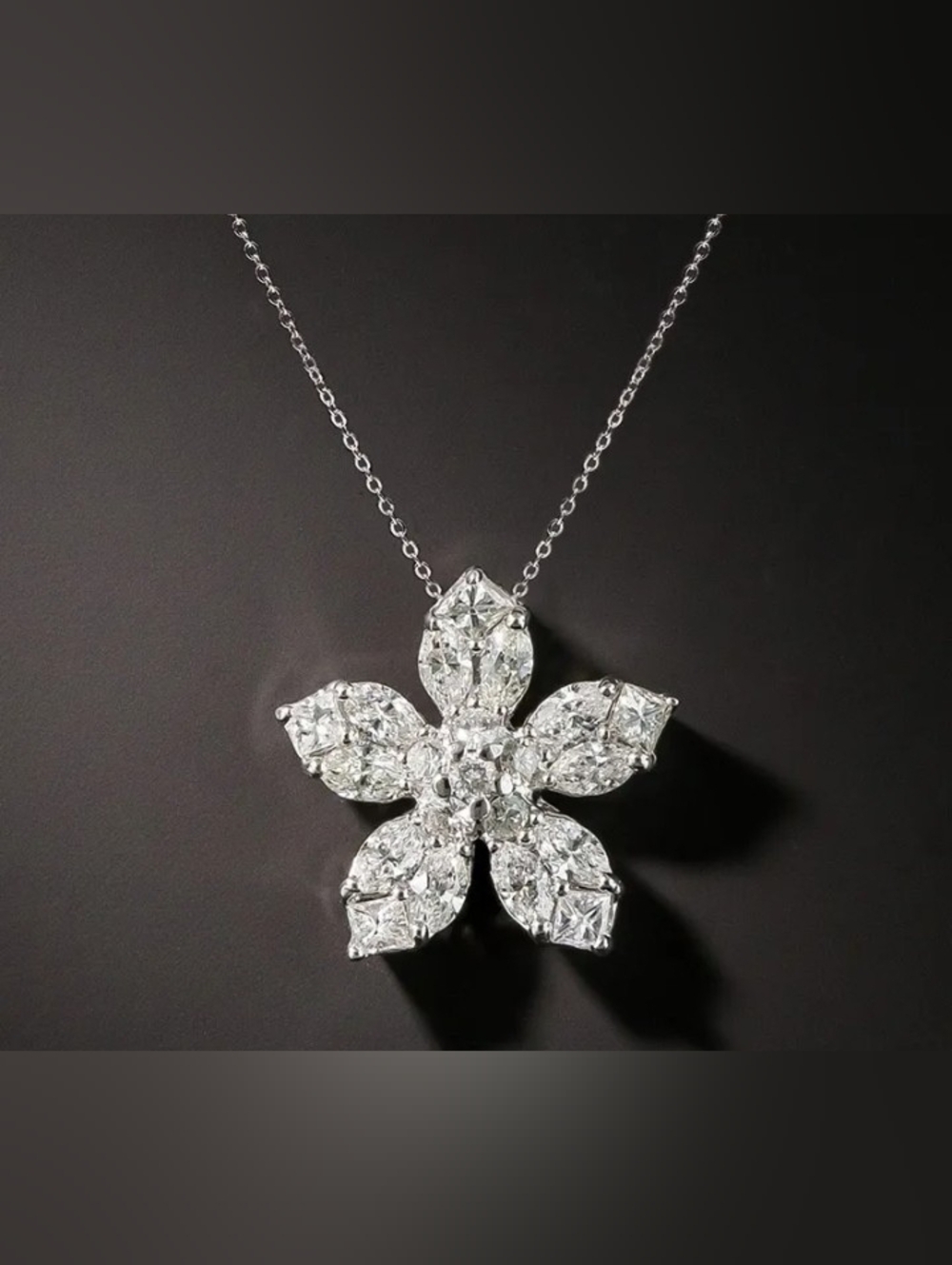 Individually $8 Or Bundle 4/$20 Sterling Silver Floral Pendant Necklace